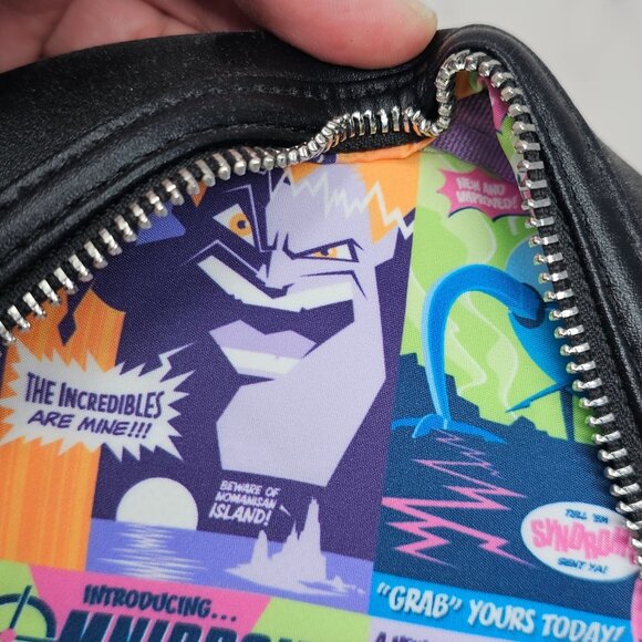 NWT Loungefly Loungefly Disney Pixar The Incredibles Villains Scene Syndrome Min - Picture 7 of 7